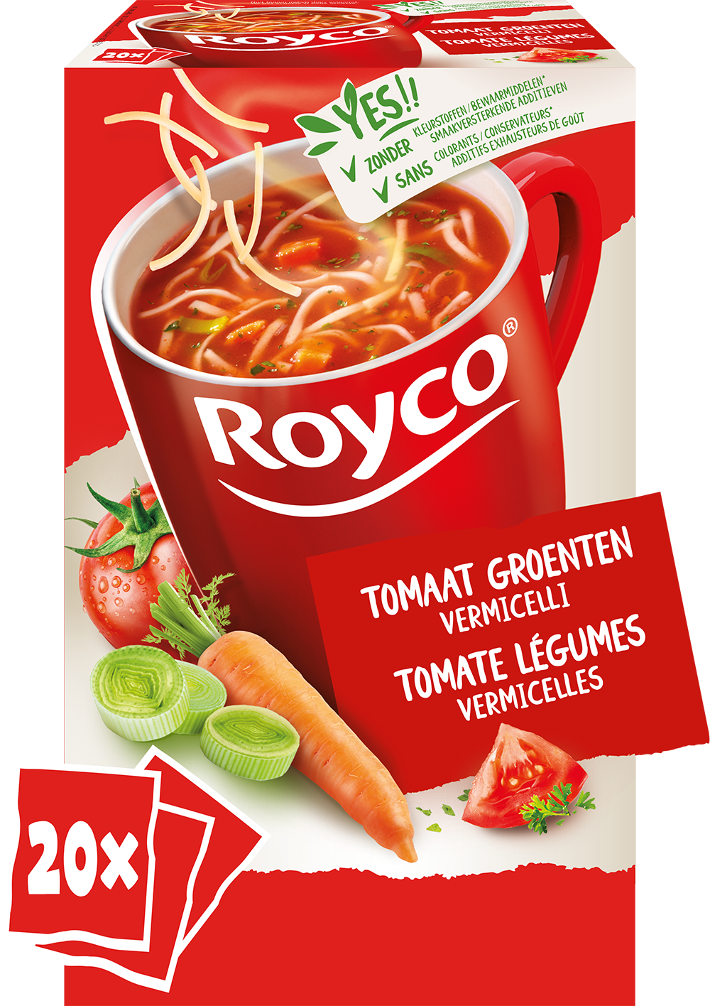 Royco classic tomaat groenten vermicelli 