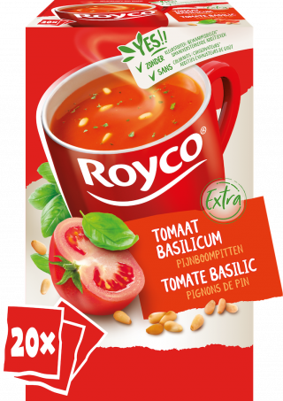EXTRA TOMATE BASILICUM PIJNBOOPITTEN 20x